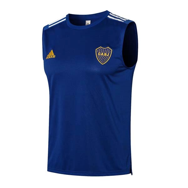 Trikot Boca Juniors Ärmellos 2022 Blau Günstige Fußballtrikots